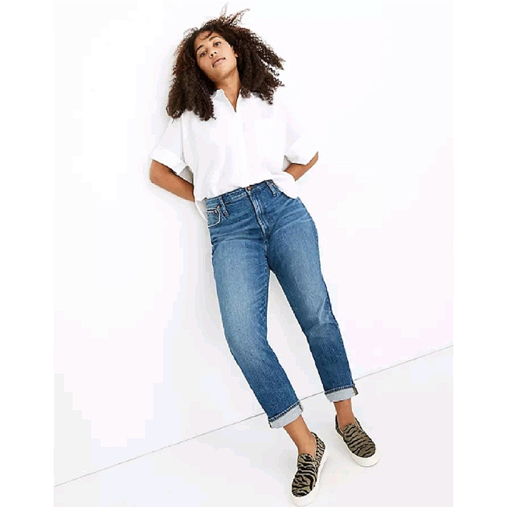 Madewell The High Rise Slim Boy Jean 30